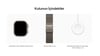 Apple Watch Ultra 3 GPS + Cellular, 49 mm Natürel Titanyum Kasa ve Natürel Titanyum Milano Loop