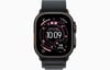 Apple Watch Ultra 3 GPS + Cellular, 49 mm Siyah Titanyum Kasa ve Siyah Alpine Loop - Küçük Boy