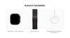 Apple Watch Ultra 3 GPS + Cellular, 49 mm Siyah Titanyum Kasa ve Siyah Titanyum Milano Loop