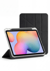 iPad 10. Nesil Katlanır Kalem Bölmeli Kılıf Kapak-Siyah