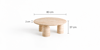 Noma Doğal Traverten Sehpa
