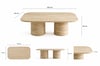 Travertine Aura Orta Sehpa