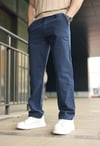 ERKEK LASTİKLİ HAM KETEN PANTALON 