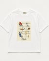 Orjinal Marka Baskılı Beyaz T-shirt