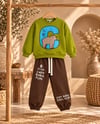 CAPYBARA BASKILI SWEATSHİRT VE JOGGER PANTOLON TAKIM