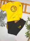 ERKEK ÇOCUK NEON SARI BİSİKLET YAKA SWEATSHIRT