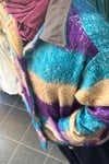 Keten Yaka Detay Ekose Kaban