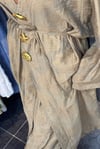 Uzun Boy Abaya Kimono Takım YEŞİL