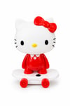 Çocuk Odası Hello Kitty Figürlü Gece Lambası Kırmızı│ Sevimli Bebek Odası Masa Lambası 32cm