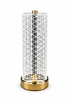 Geometrik Desenli Silindir LED Masa Lambası – 3 Işık Modlu Modern Abajur