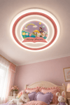 Kız Çocuk Odası LED Duvar & Tavan Lambası 50 cm – 3 Renk Işık - Günışığı / Sarı / Beyaz