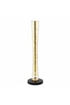LED Lambader 3 Işık Modlu 126 cm Modern Ayaklı Lamba Kristal Gold Parçacıklı Gövdeli Salon Lambası