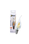 Rustik Kıvrık TC3 4W E14 LED Filament Ampul | 2700K Sıcak Işık