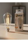 STC 6W Clear LED Filament Ampul E27 | 2700K Sıcak Işık 600Lm
