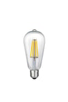 STC 6W Clear LED Filament Ampul E27 | 2700K Sıcak Işık 600Lm