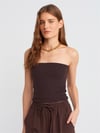 DİLVİN Bandeau Top