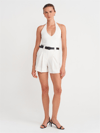 DİLVİN Halter V Yaka Basıc Bluz