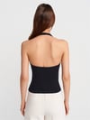 DİLVİN Halter Yaka Top