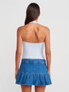 DİLVİN Halter Yaka Top