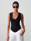 DİLVİN V Yaka Bodysuit