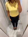 SARI POLO YAKA MARKA TRİKO