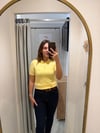 SARI POLO YAKA MARKA TRİKO