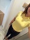 SARI POLO YAKA MARKA TRİKO