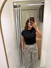 SİYAH ÇAPRAZ DÜĞMELİ TRİKO