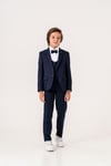 Erkek Çocuk Klasik Siyah Takım Elbise / Gömleksiz