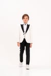 Erkek Çocuk Slim-Fit Smokin Takım Elbise / Gömleksiz