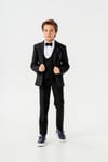 Yelekli Erkek Çocuk Slim-Fit Takım Elbise / Gömleksiz