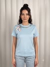 DİMA 5282 YAKA AKSESUARLI BLUZ