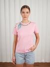 DİMA 5282 YAKA AKSESUARLI BLUZ