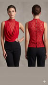 DİMA 5319 YAKA DANTELLİ BLUZ