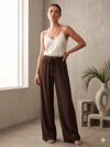 ELEGANT 2794 TENSEL BAGCIKLI PANTOLON