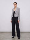 ELEGANT 6796 CROP BLAZER CEKET