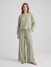 ELG 4758 PANT-4650 BLUZ KRİNKIL TAKIM
