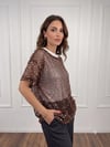 ENTER 4248 PUL PAYET FİLE BLUZ