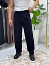 Giesto Siyah Baggy Keten