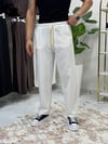 Vamos Beyaz Jogger Keten