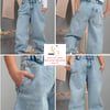 Blue Jean Kot Pantolon Kız Çocuk