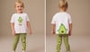 Cg Kids Avacado Baby Deyaylı Kız Çocuk Taytlı Alt Üst Takım