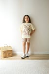 Cg Kids Bambi Şort ve Tshirt Kız Çocuk Alt Üst Takım Süper Kalite Canlı Renkler