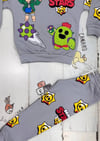 Cg Kids Brawl Stars 3 Iplik Kumaş Erkek Çocuk Alt Üst Takım Süper Kalite