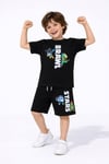 Cg Kids Brawl Stars Erkek Çocuk Tshirt & Şort Alt Üst Takım Sırt Baskı