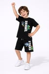 Cg Kids Brawl Stars Erkek Çocuk Tshirt & Şort Alt Üst Takım Sırt Baskı