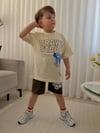 Cg Kids Brawl Stars Erkek Çocuk Tshirt & Şort Alt Üst Takım Sırt Baskı DETAY