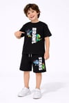 Cg Kids Brawl Stars Erkek Çocuk Tshirt & Şort Alt Üst Takım Sırt Baskı