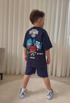 Cg Kids Brawl Stars Karakterleri Erkek Çocuk Tshirt & Şort Alt Üst Takım Sırt Baskı Detay