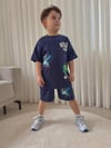 Cg Kids Brawl Stars Karakterleri Erkek Çocuk Tshirt & Şort Alt Üst Takım Sırt Baskı Detay